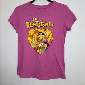 The Flintstones graphic Pink T-Shirt size medium